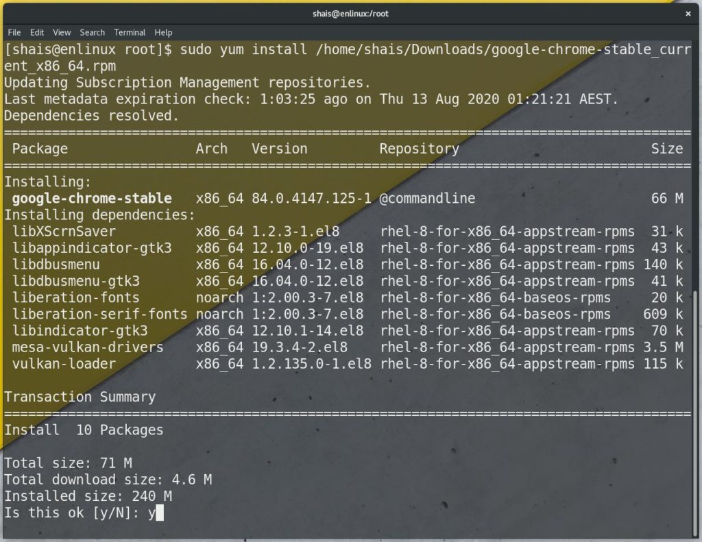 install google chrome cmd
